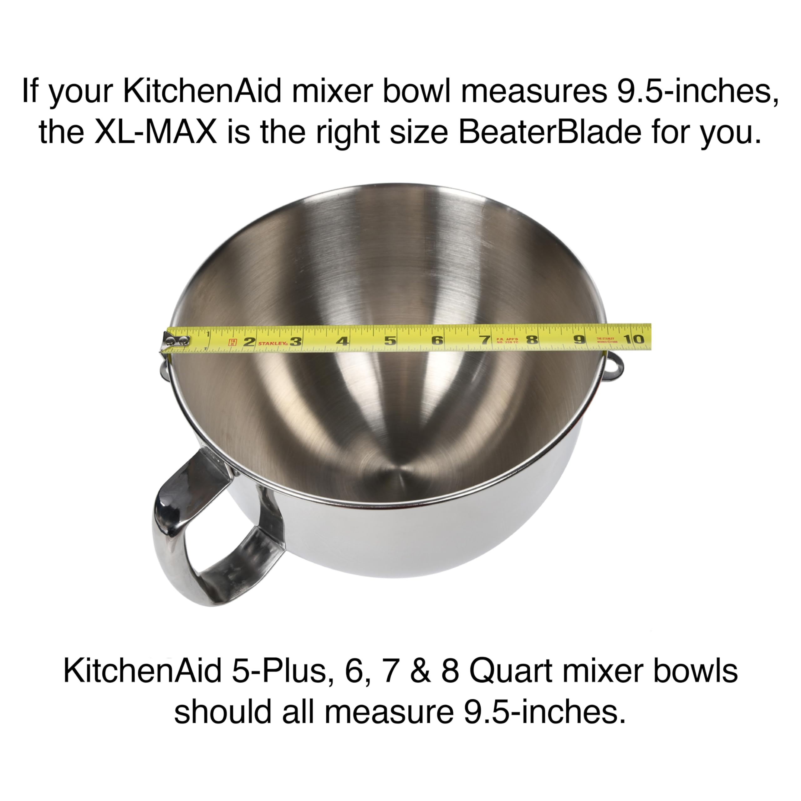 New Metro Design XL-MAX installed in bowl-lift mixer demonstrating clean ingredient movement