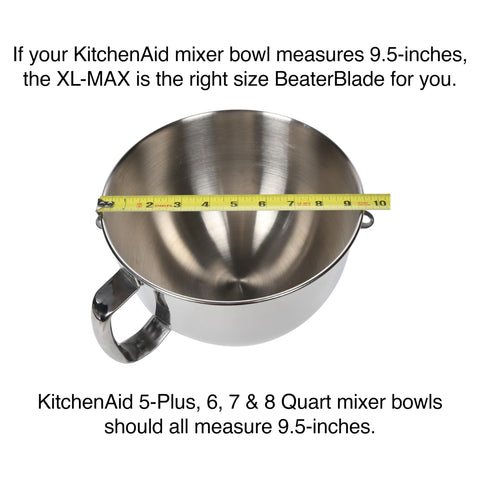 New Metro Design XL-MAX installed in bowl-lift mixer demonstrating clean ingredient movement
