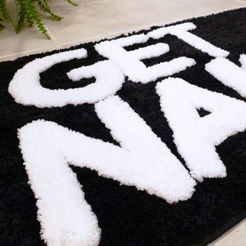 New Mungo care label and materials tag indicating machine washable convenience benefit