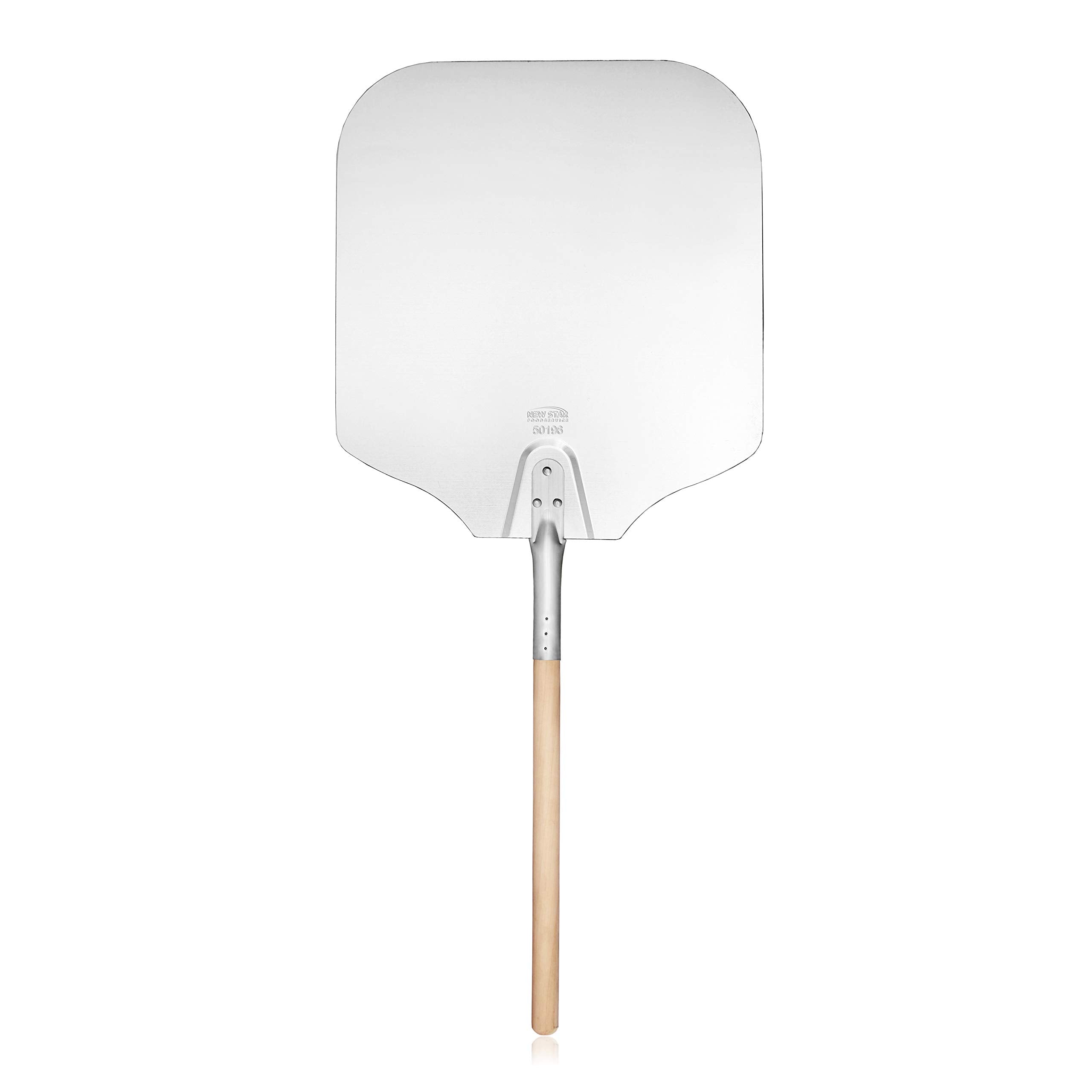 New Star Foodservice front view showing full blade and handle for fast loading