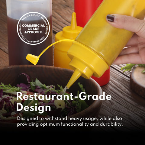 New Star Foodservice cap seal detail showing tight closure and spill reduction benefit
