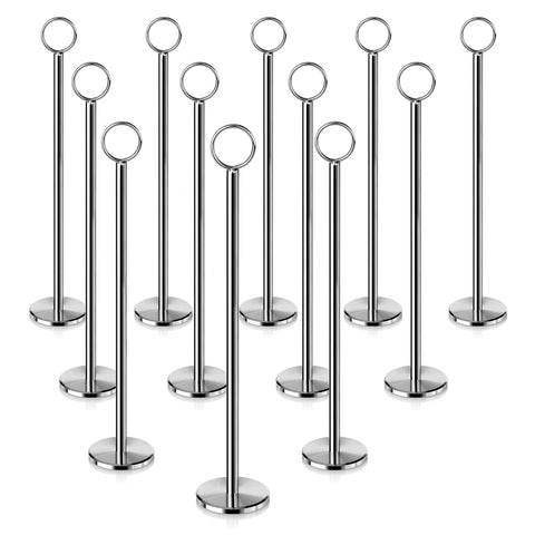 New Star Foodservice front view of 12-inch holder showing clean design and professional look