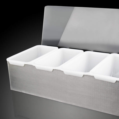 New Star Foodservice close-up of removable pint insert highlighting food-safe construction