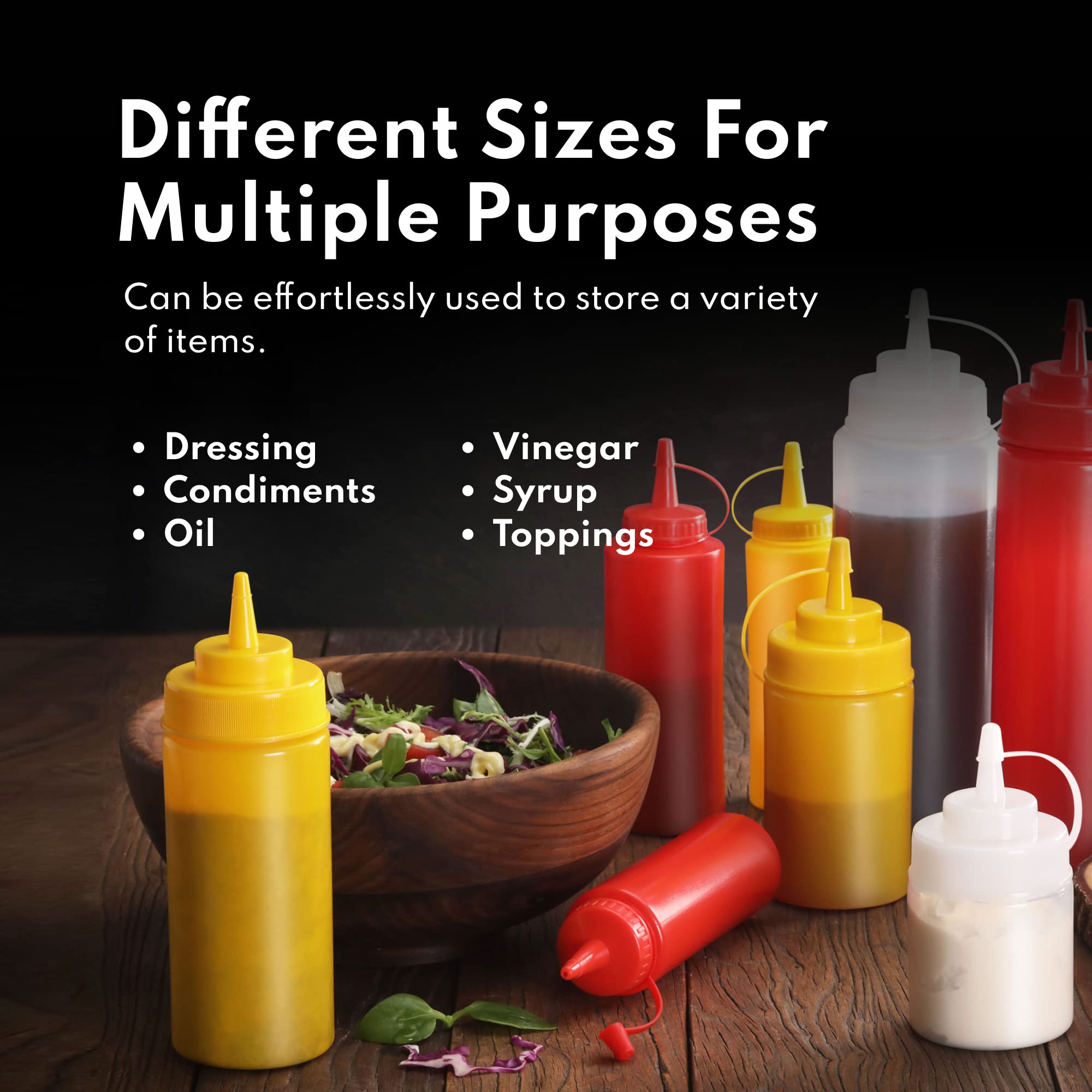 New Star Foodservice bottles at a service station illustrating professional presentation
