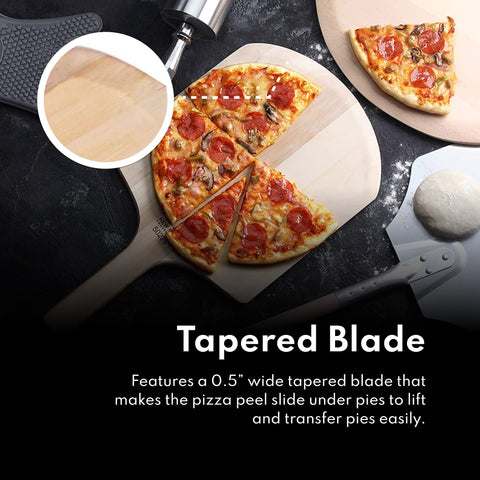 New Star Foodservice size comparison with ruler showing plate and handle scale