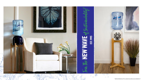 New Wave Enviro stand in kitchen lifestyle scene improving counter space and style