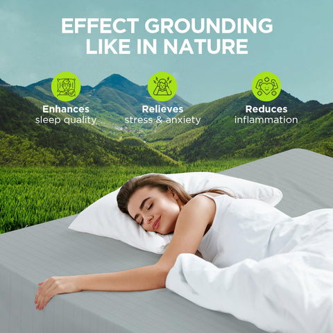 Newise fitted sheet on mattress demonstrating snug 15-inch pocket fit
