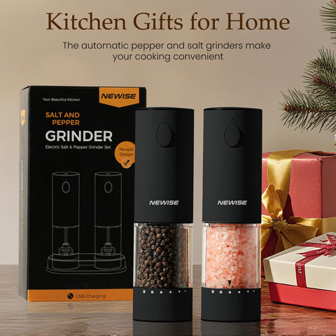 Newise on kitchen table with prepared dishes showing stylish practical gift use