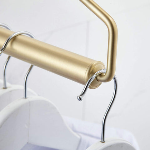 NEWRAIN installed in a bathroom demonstrating drying and storage convenience