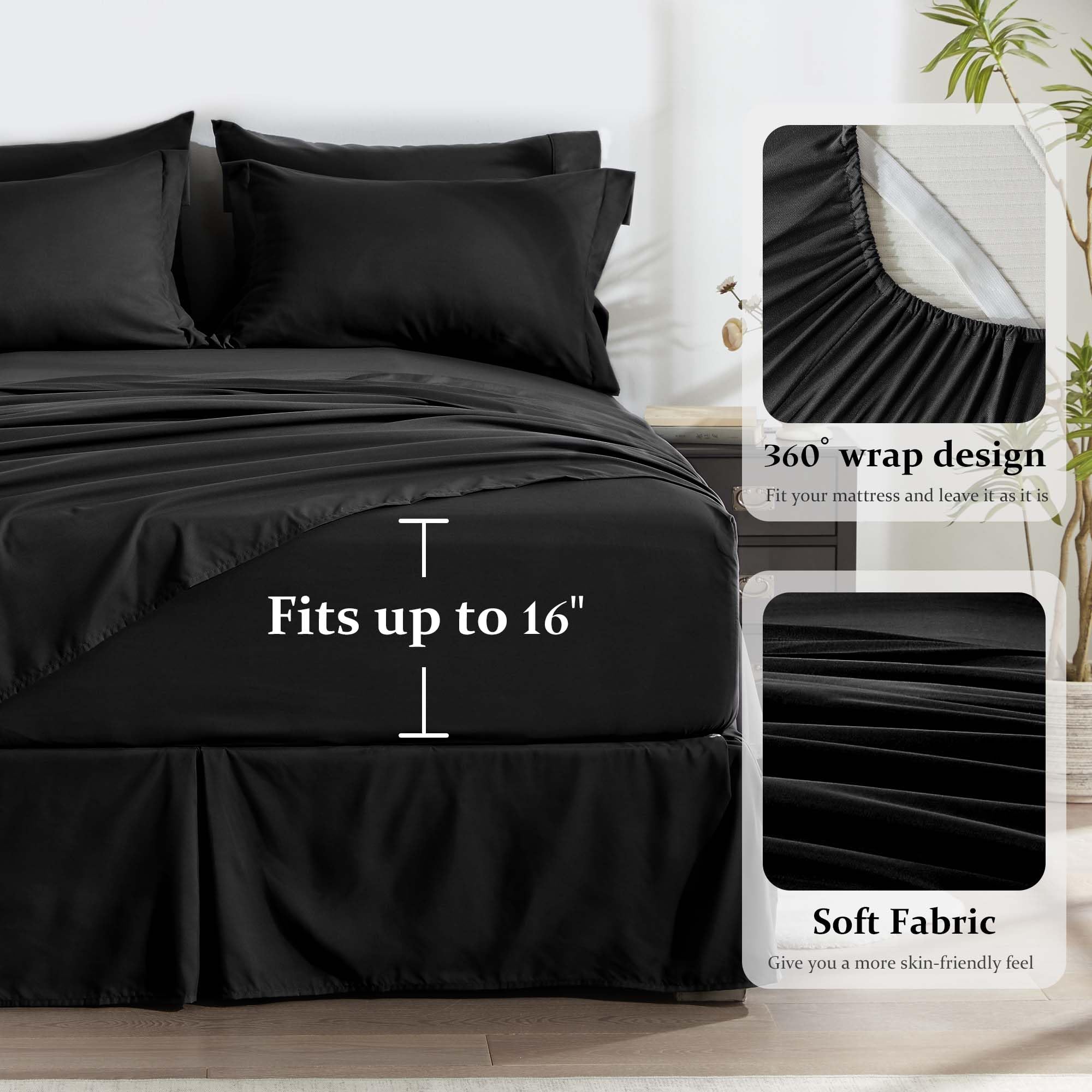 Newspin pillow shams with flanged edge showing decorative finish and matching look