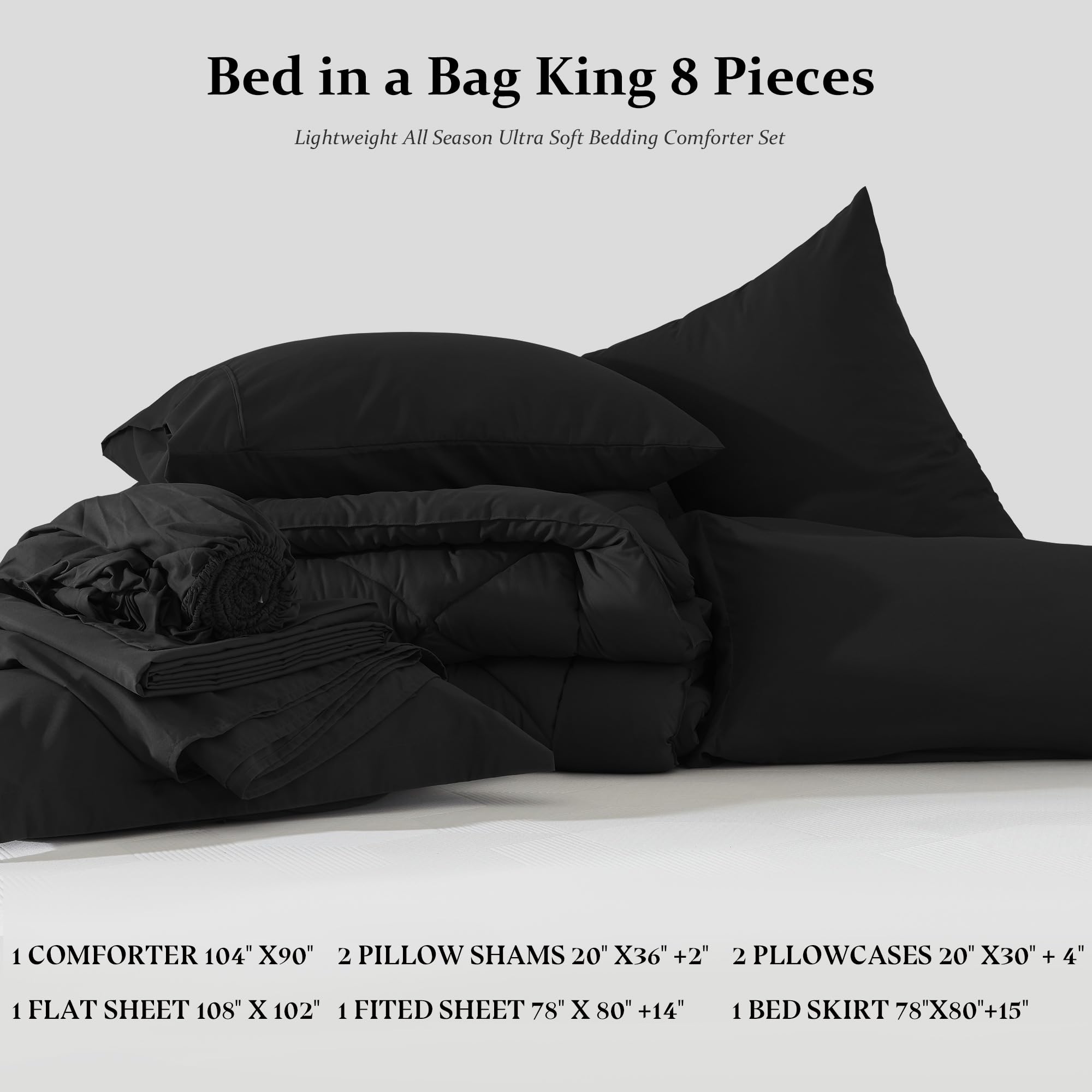 Newspin vacuum-sealed bedding package showing compact shipping and easy storage