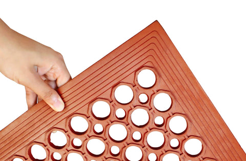 New Star Foodservice mat under service station illustrating worker comfort and reduced fatigue