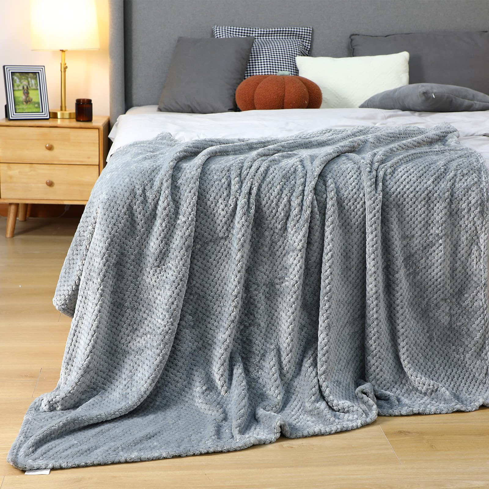 Newwiee draped over sofa showing decor upgrade and cozy appeal