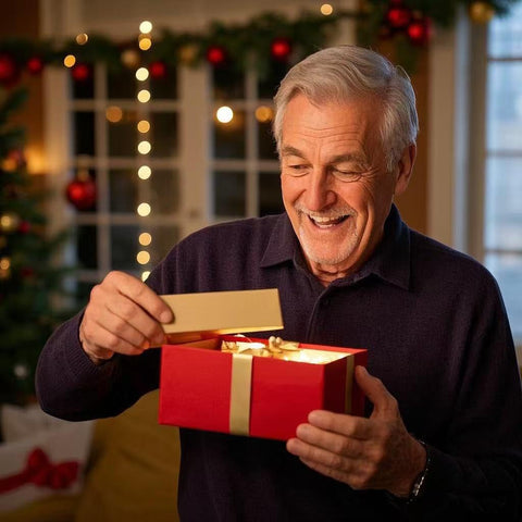 NHKRTE presentation gift box open with contents showing ready-to-gift appeal