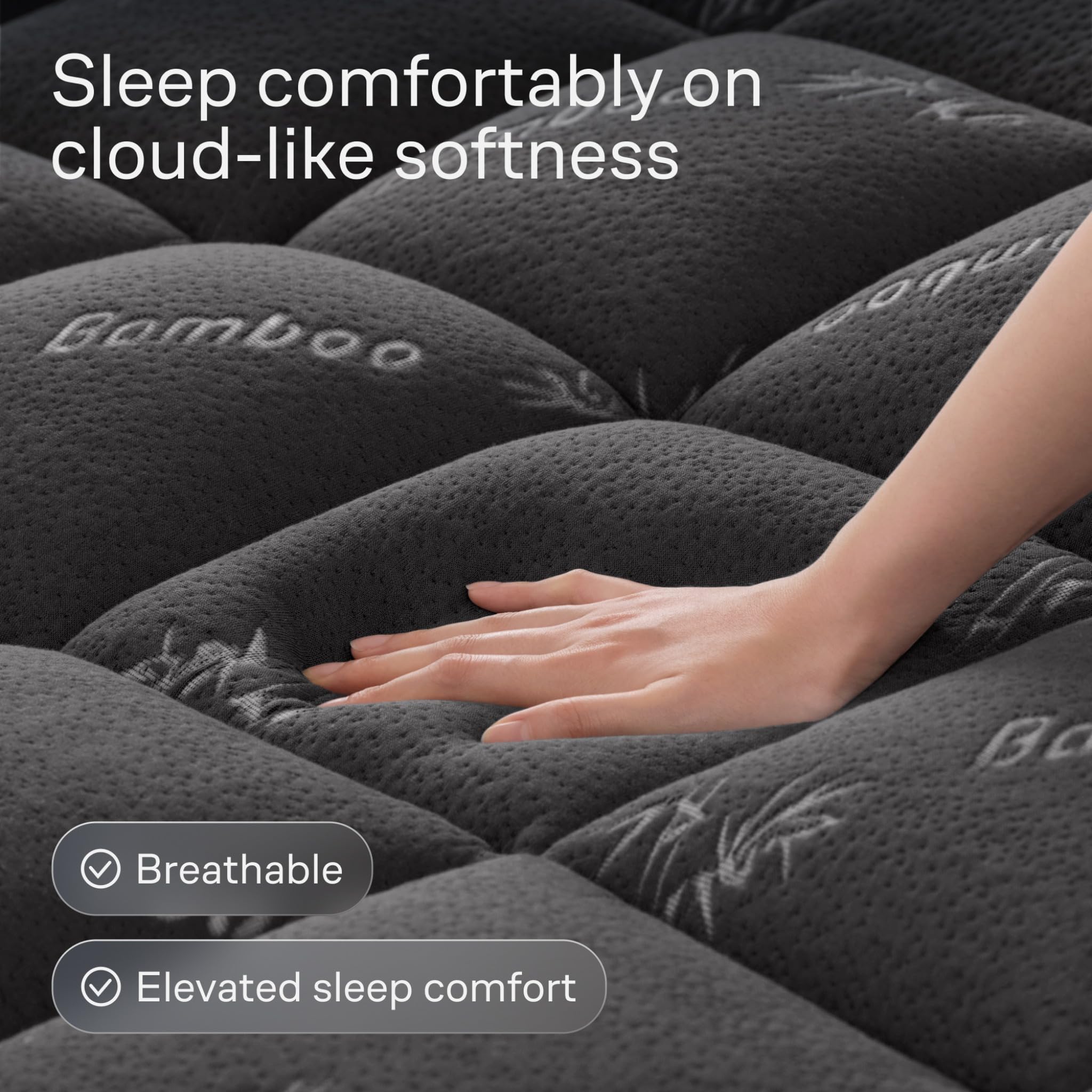 Niagara Sleep Solution bamboo-rayon cover close-up for breathable comfort