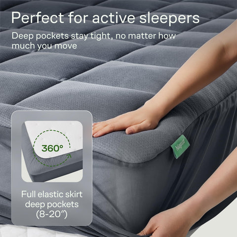 Niagara Sleep Solution compressed box packaging showing easy shipping and setup