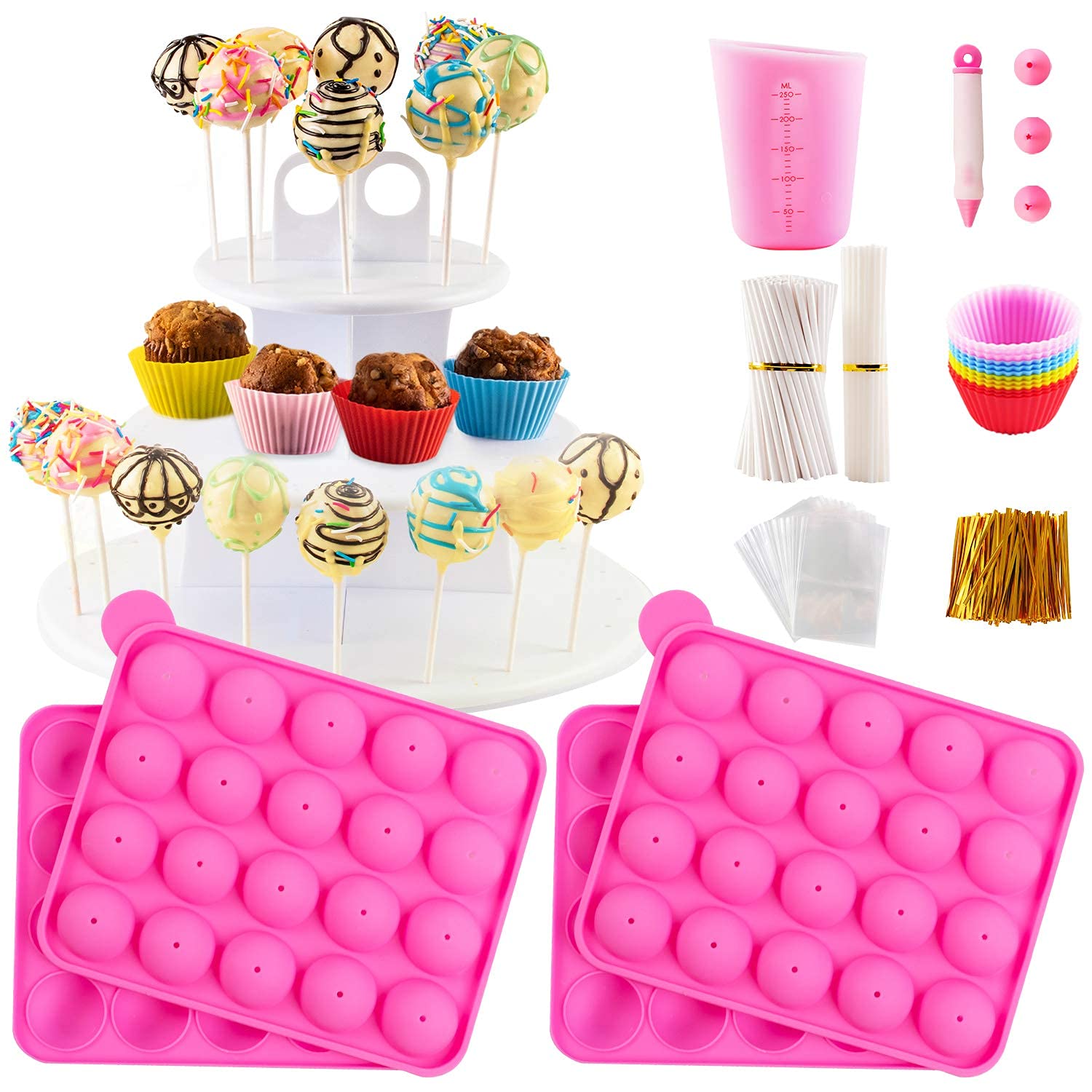 Nice Kitchen front packaging showing full cake pop kit and contents