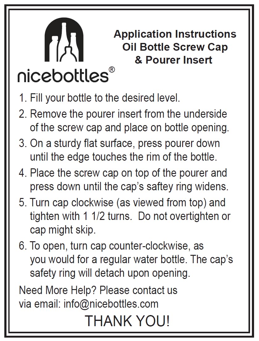 nicebottles bottle held next to measuring cup showing 750ml scale and kitchen-ready size