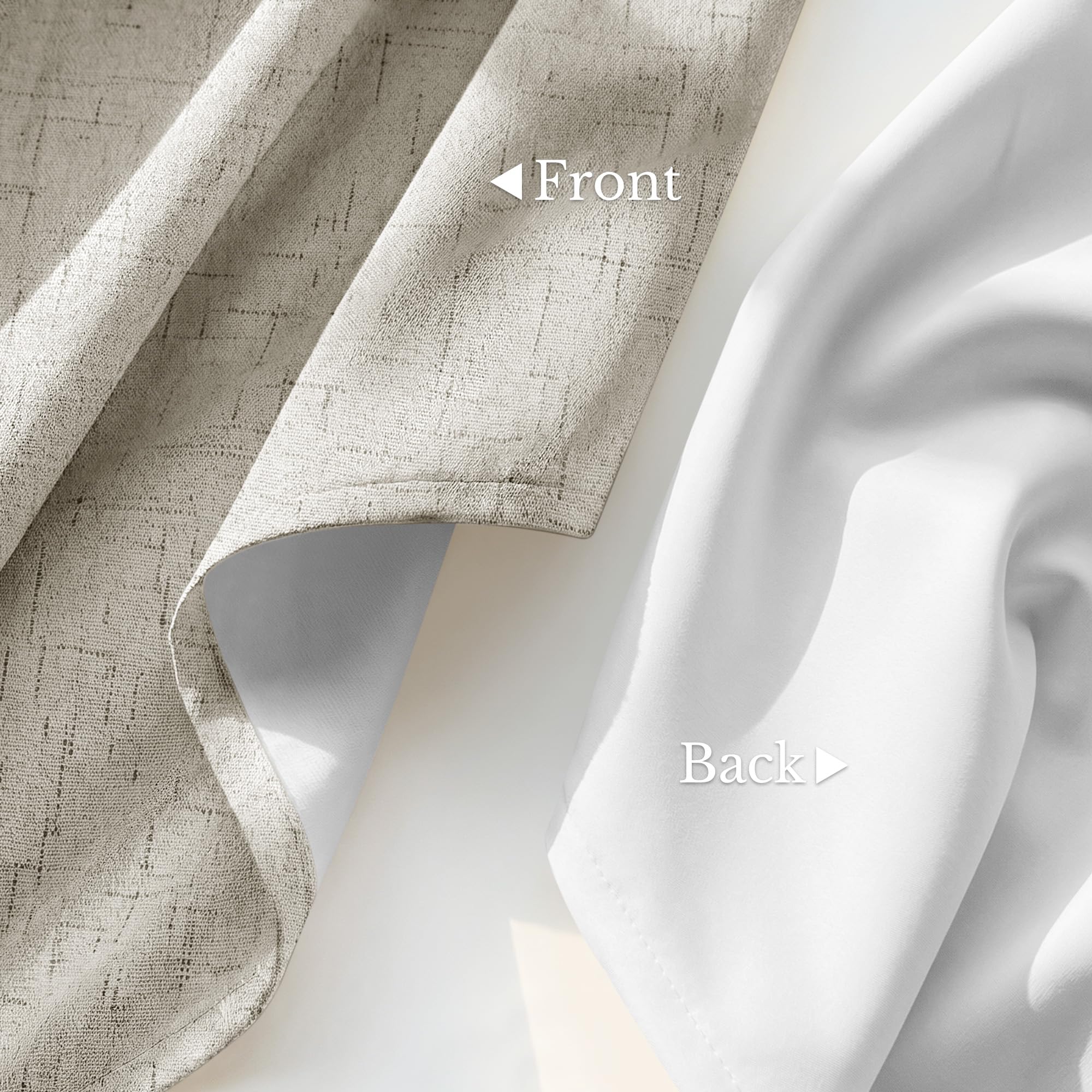 NICETOWN heavy drape of panel demonstrating elegant fall and fullness