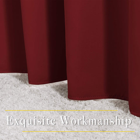 NICETOWN folded panel showing smooth drape and wrinkle resistance