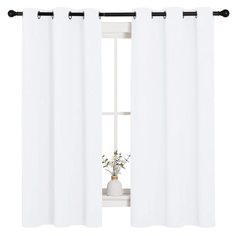 NICETOWN silver grommet close-up highlighting smooth sliding and durable hardware benefit