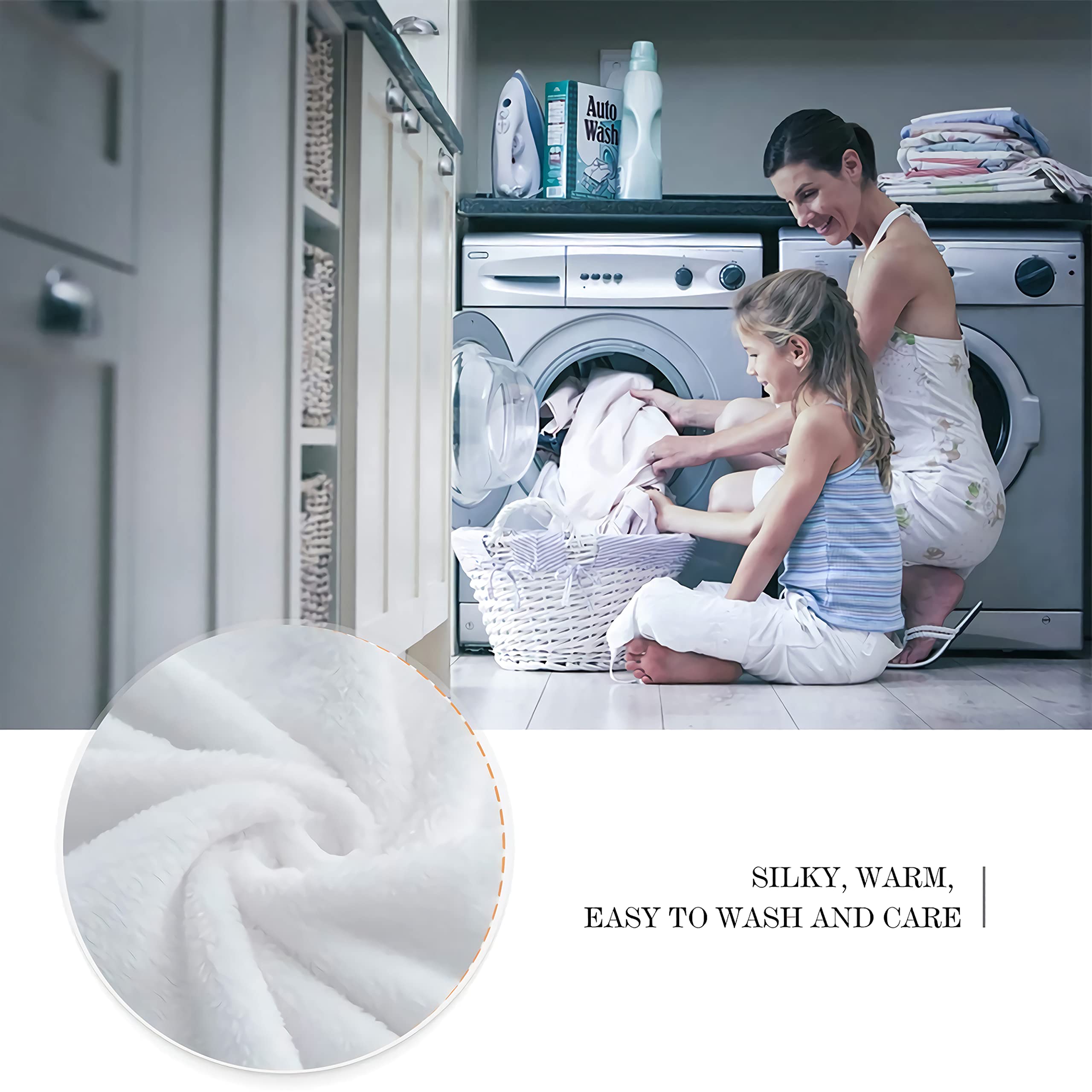 Nicine Quiz care label close-up showing washing instructions for simple maintenance
