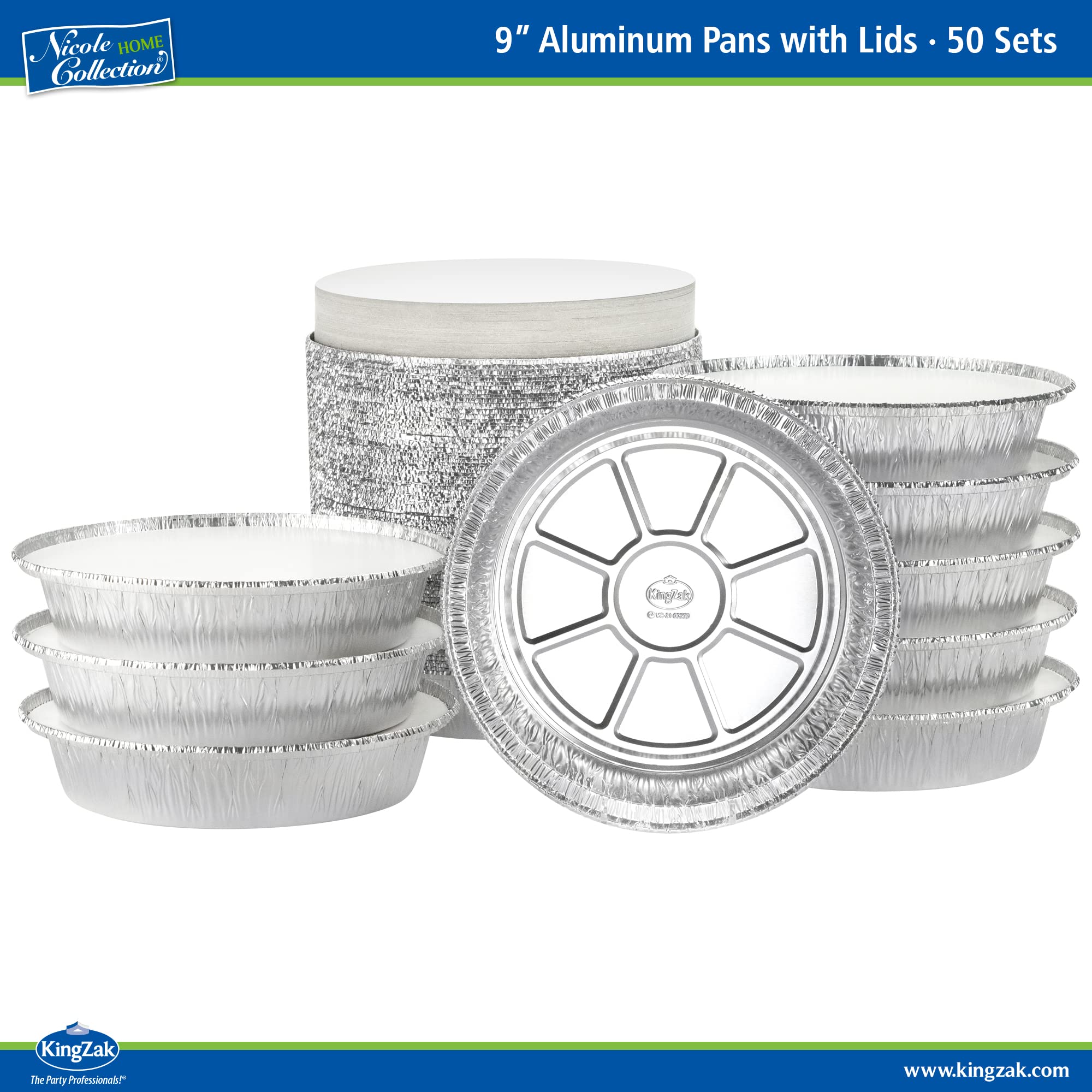 Nicole Home Collection beside dinner plate showing 9-inch scale and portion control benefit