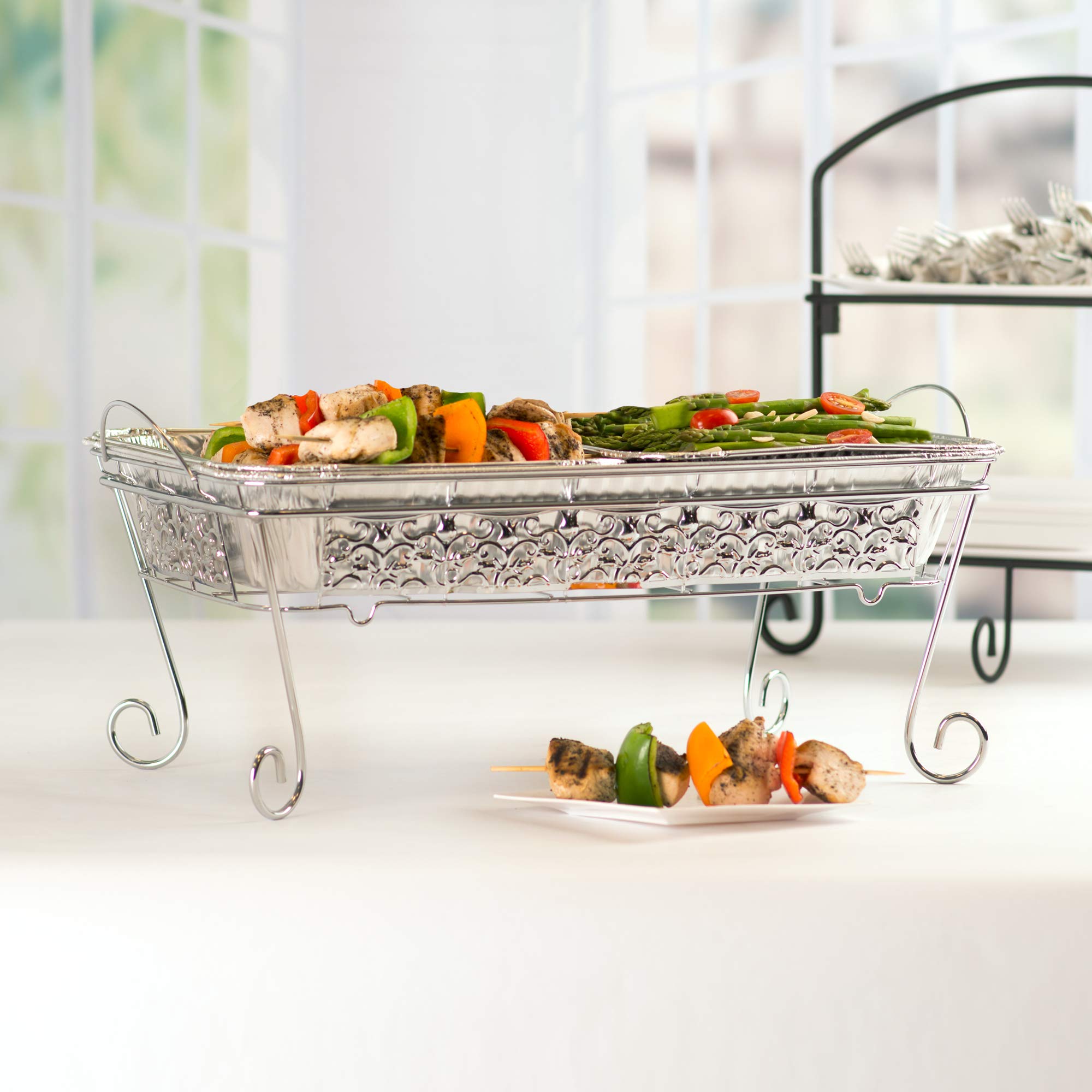 Nicole Home Collection pan stored in freezer for meal prep benefit