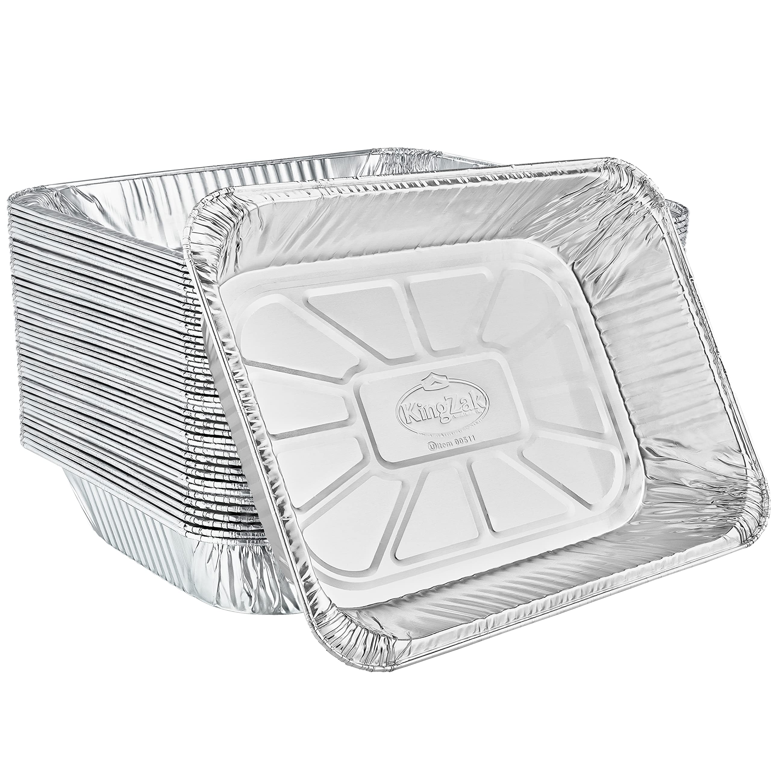 Nicole Home Collection front view of 9x13 pans shows bulk pack and durability