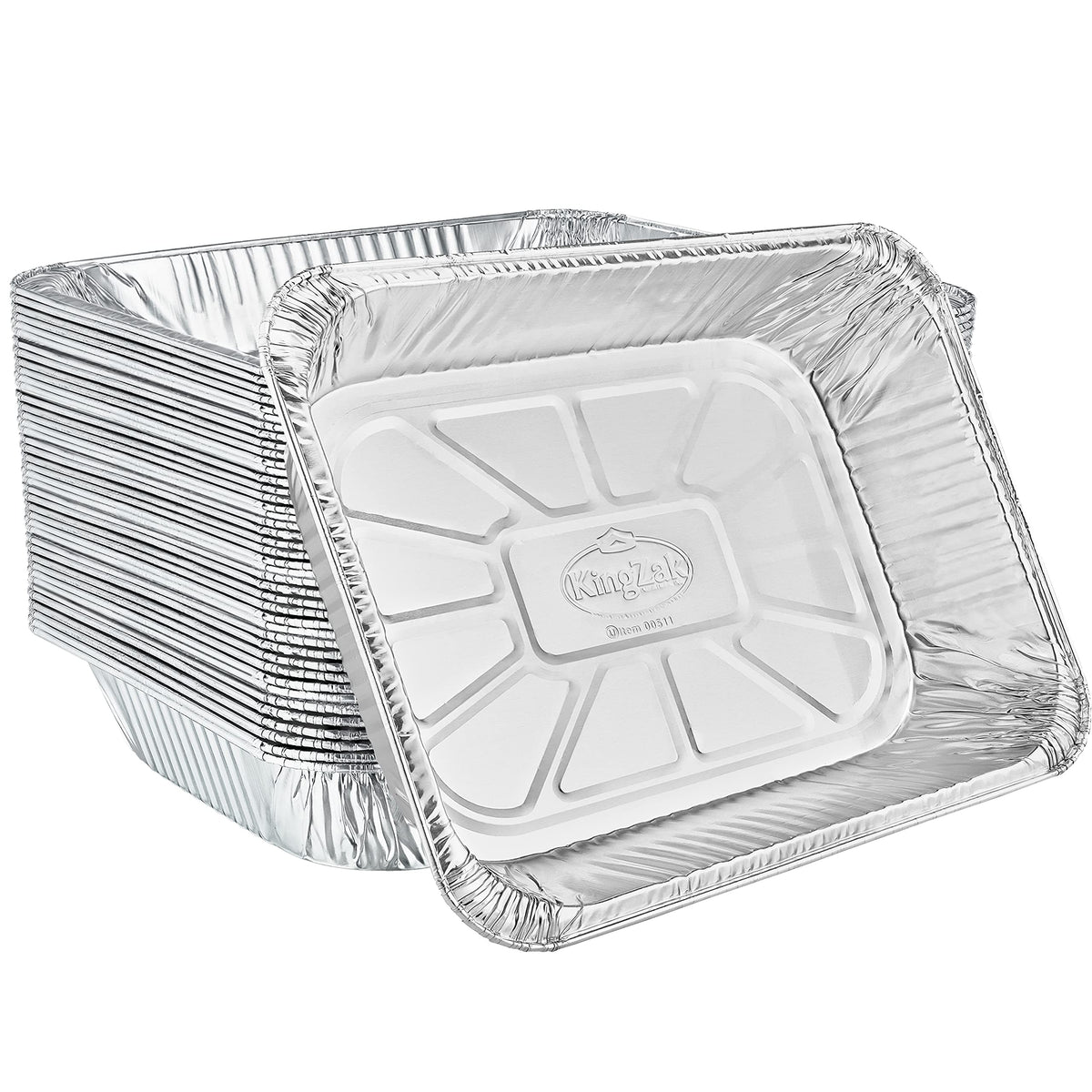Nicole Home Collection front view of 9x13 pans shows bulk pack and durability