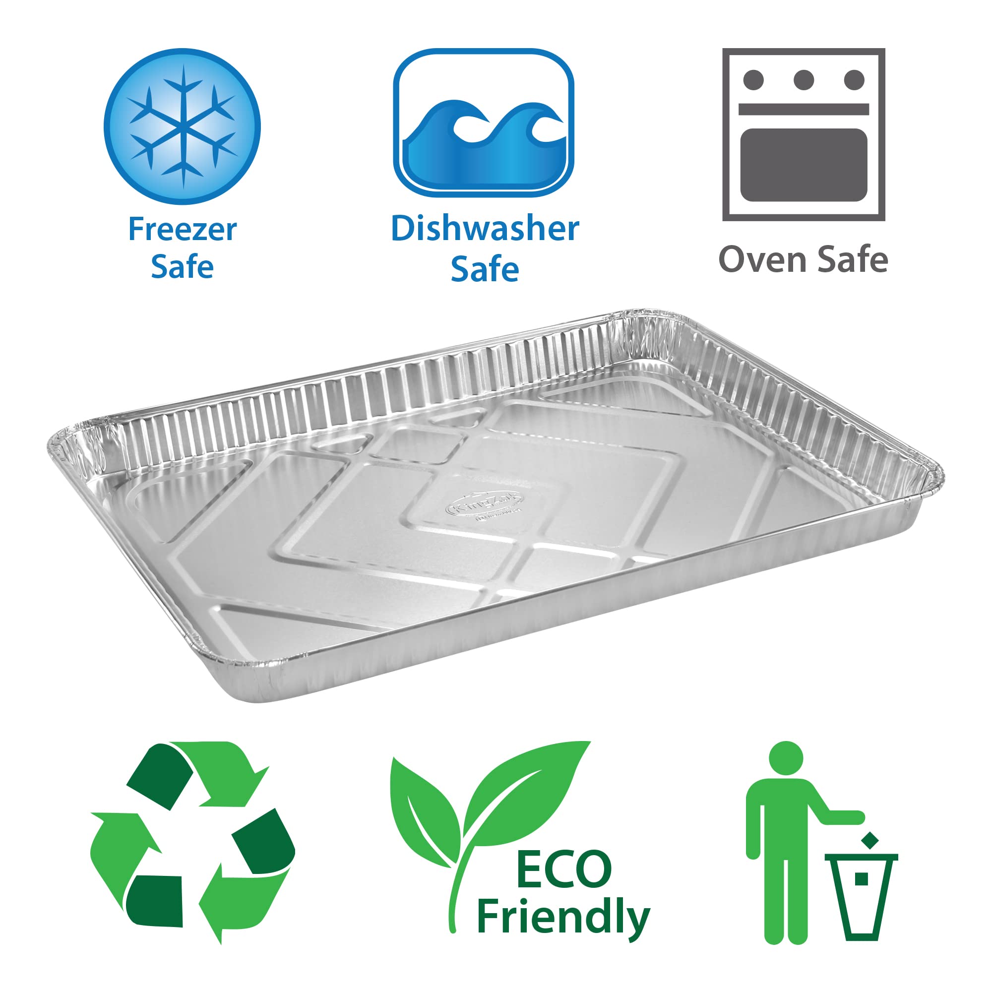 Nicole Home Collection pan in oven baking cookies demonstrating reliable performance