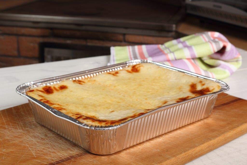 Nicole Home Collection pan in use roasting turkey demonstrates heat durability