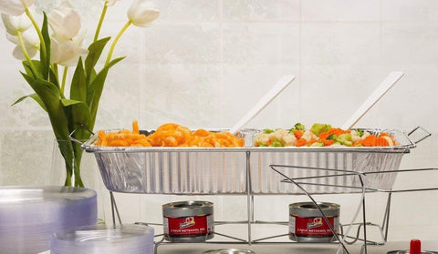 Nicole Home Collection pan on grill illustrating versatile cooking options