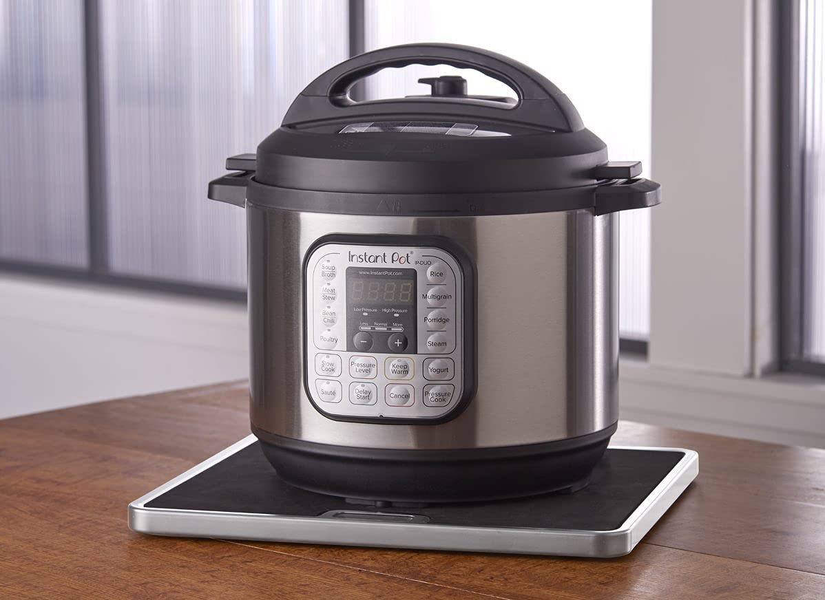 Nifty Solutions lifestyle image with tray in a kitchen offering neat, accessible appliances