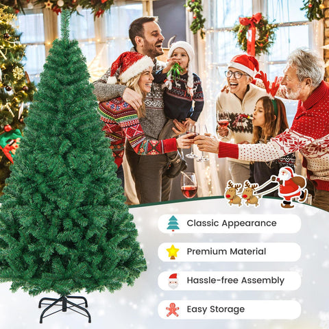 Nightcore tree in living room setting creating festive atmosphere and easy setup