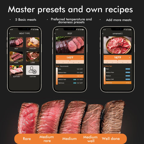 NIGOGOR smartphone app live temperature graph and alerts for remote monitoring benefit