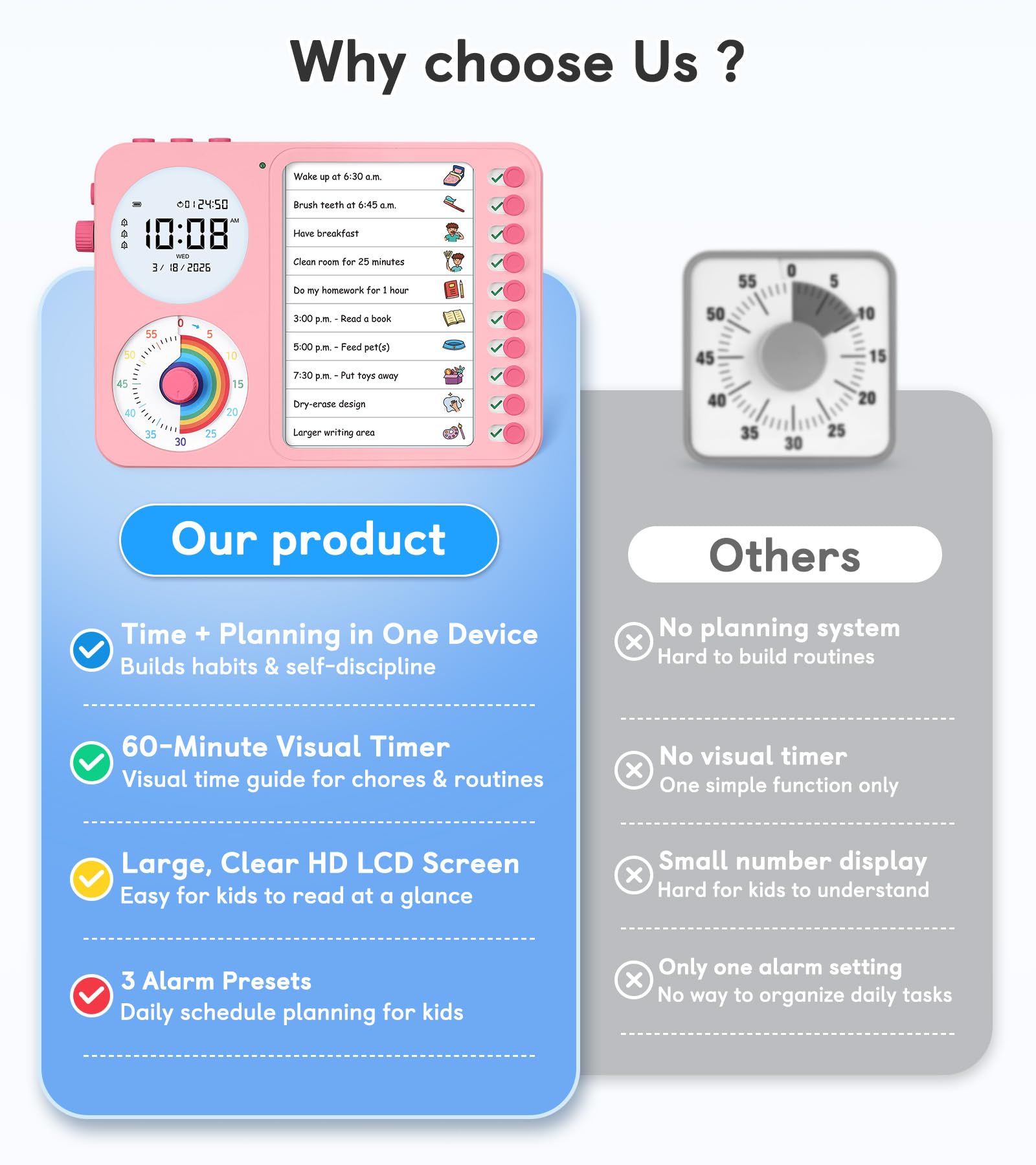 Nikafly placed in a bedroom to create calmer, structured routines