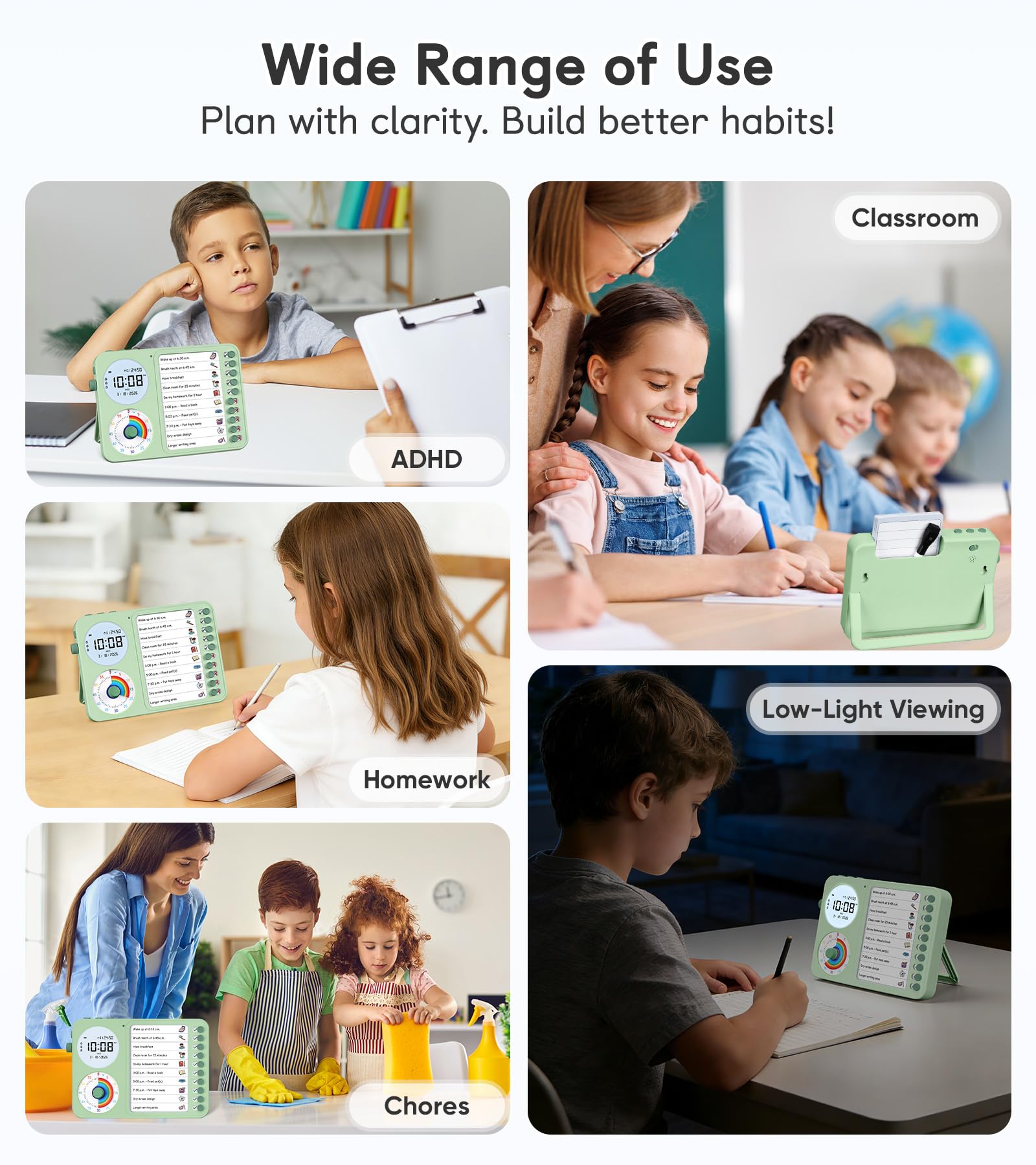 Nikafly next to a pencil showing compact size for desks or backpacks