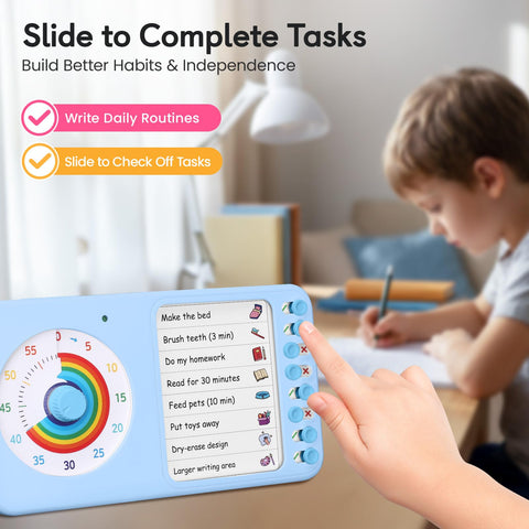 Nikafly mounted on a kitchen surface demonstrating home use for daily chore routines