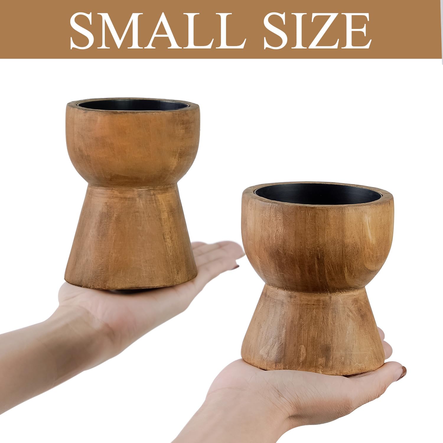 NIKKY HOME size comparison with ruler illustrating compact dimensions and scale