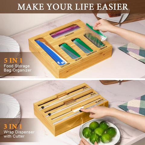 NIKUY labels and accessory tray detail for easy identification and order