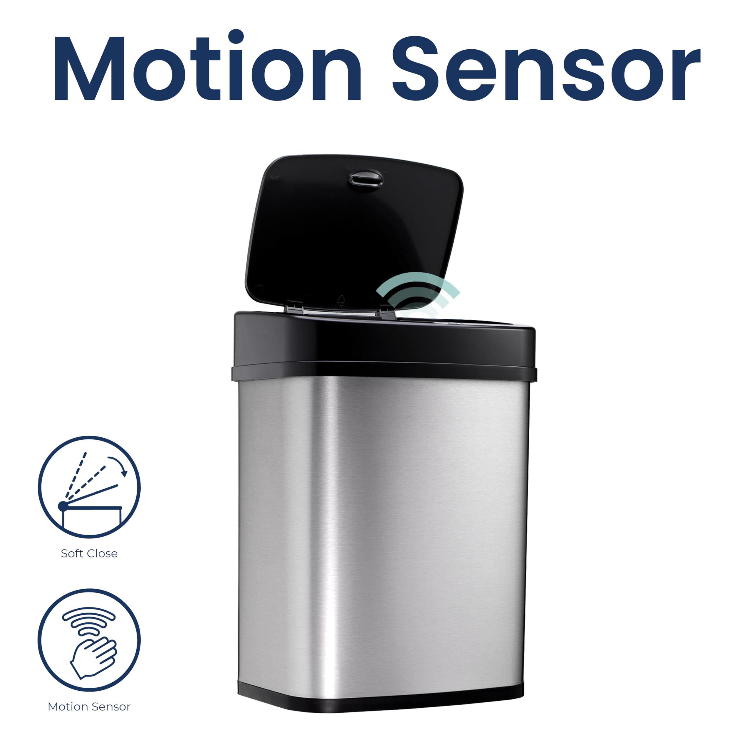 Ninestars close-up of infrared sensor demonstrating fast touchless activation benefit