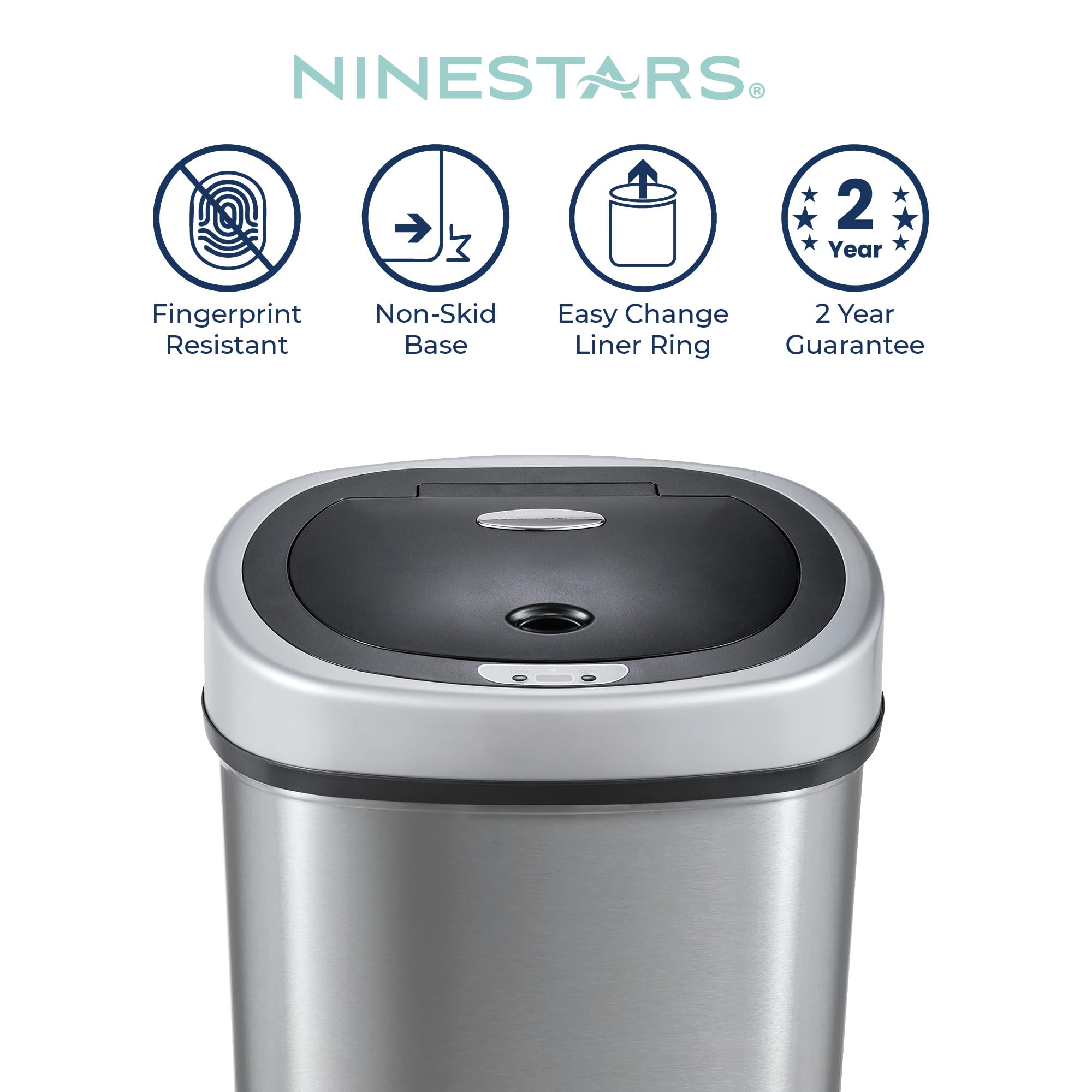 Ninestars in-use kitchen scene illustrating motion sensor hands-free convenience during cooking