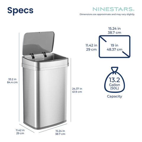 Ninestars in a kitchen lifestyle scene providing odor control and modern style