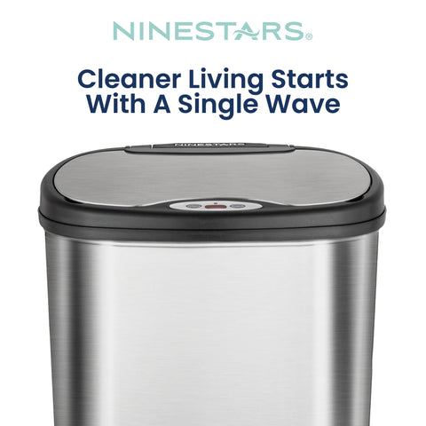 Ninestars sensor panel close-up highlights responsive touchless benefit