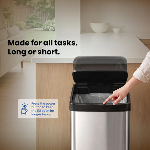 Ninestars fingerprint-resistant stainless steel surface demonstrating easy-clean advantage