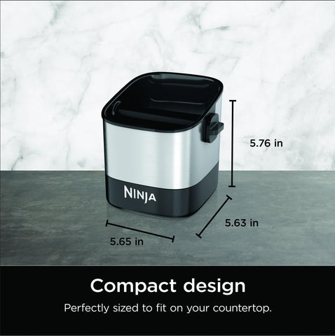 Ninja knock box on countertop in kitchen setting showing sleek aesthetic benefit