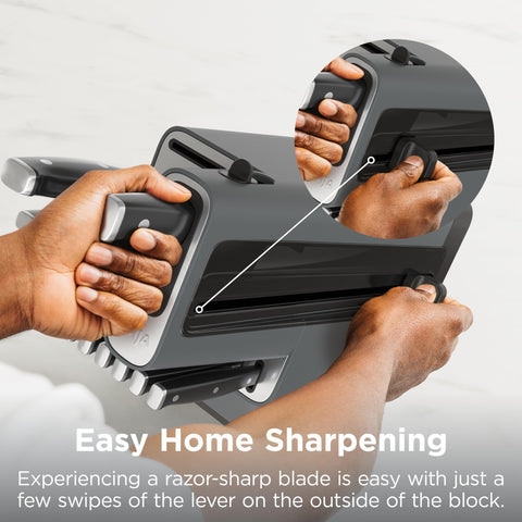 Ninja NeverDull kitchen shears and accessories displayed for versatile prep tasks