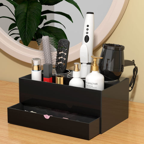 NIUBEE organizer held in hand illustrating compact size and space saving