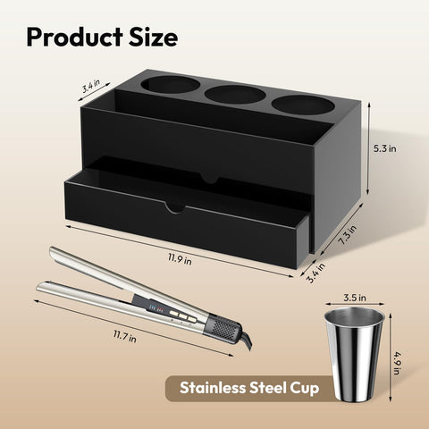 NIUBEE stainless-steel cups closeup demonstrating safe heat dissipation